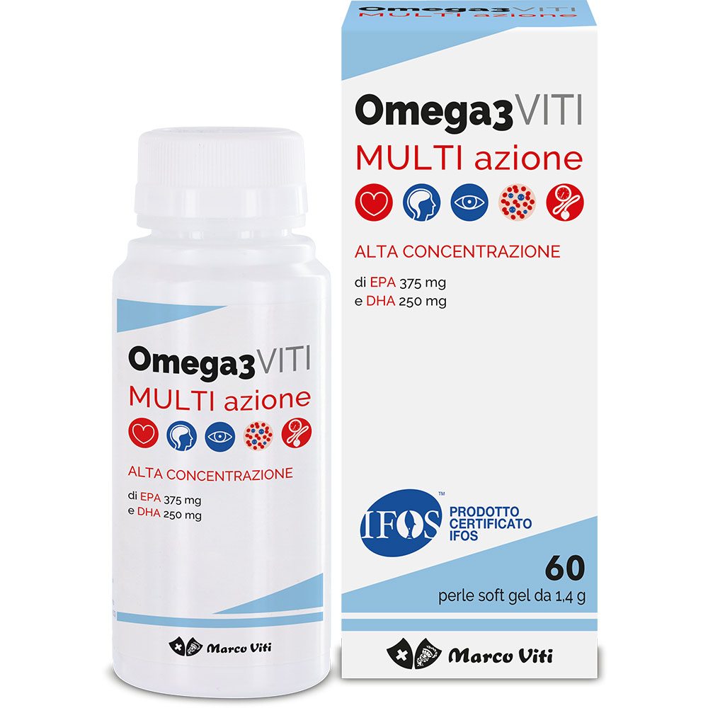Marco Viti Omega 3 Viti Multiazione Integratore Per Il Cuore 60 Perle - Immagine 9