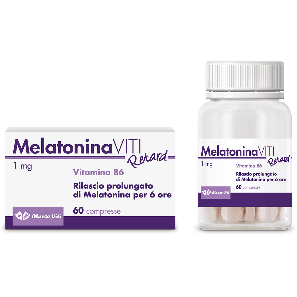 Marco Viti Melatonina Viti Retard 1 Mg Integratore Per Il Sonno 60 Compresse - Immagine 6