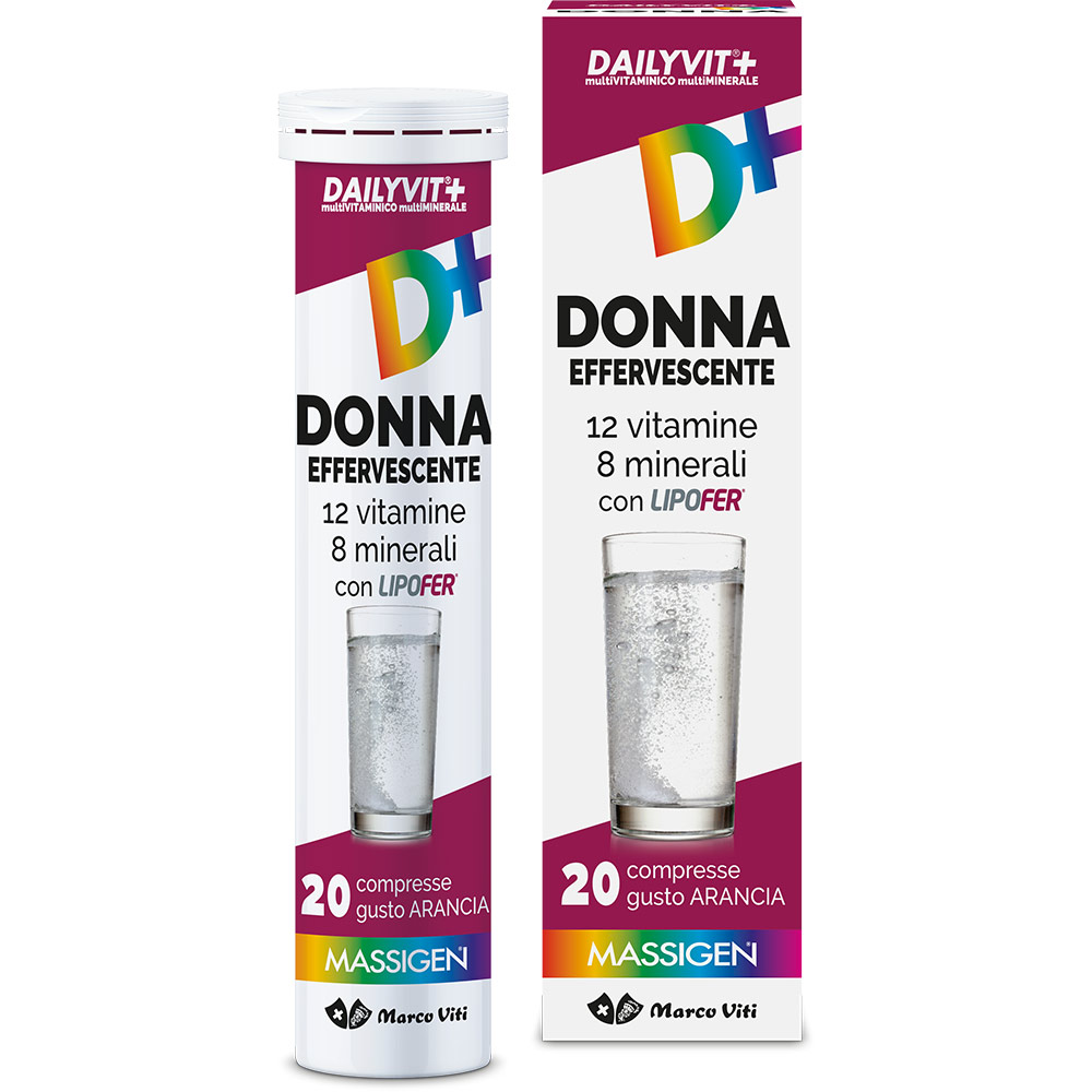 Dailyvit Donna Effervescente Confezione 20 Compresse - Immagine 2