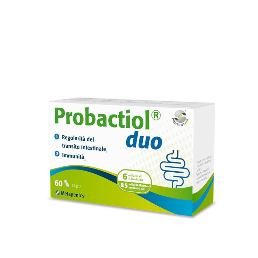 Metagenics Probactiol Duo Integratore Per Intestino Formato Convenienza 60 Capsule - Immagine 4
