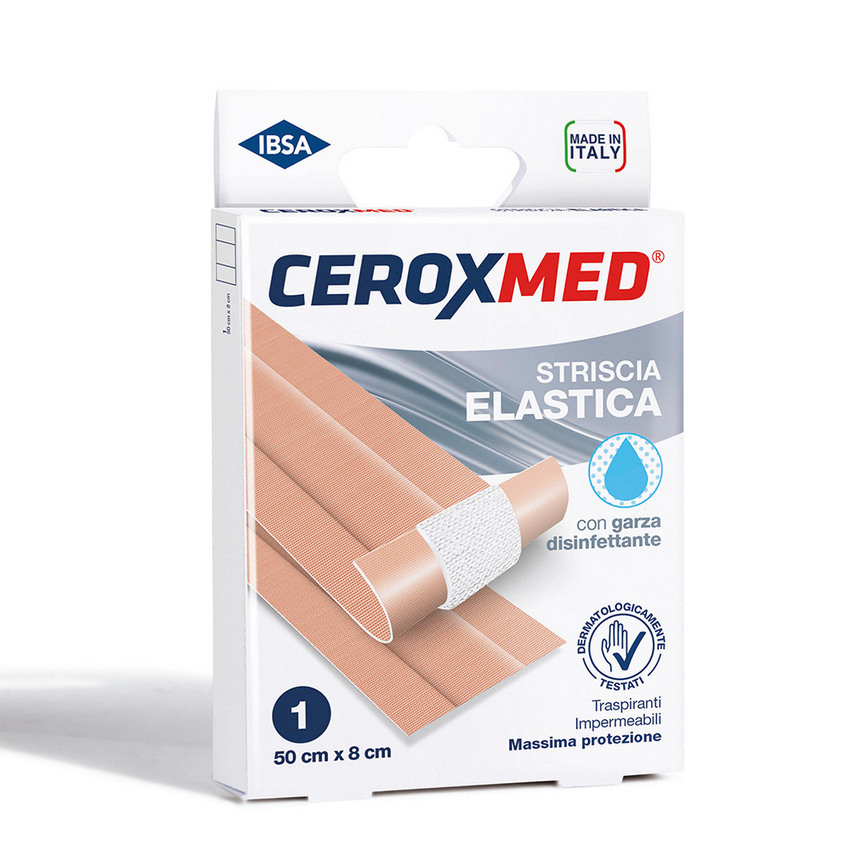Ceroxmed Striscia Elastica 50x8cm 1 Pezzo