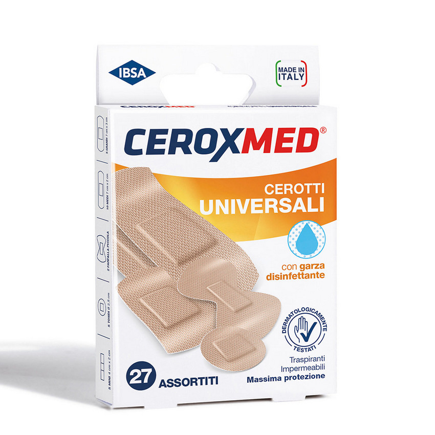 Ceroxmed Cerotti Universali Assortiti 27 Pezzi