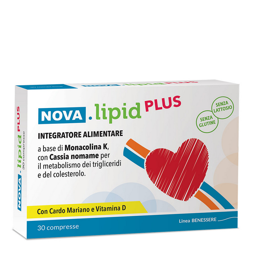 Benessere Nova.Lipid Plus 30 Compresse - Integratore Per Il Colesterolo - Immagine 10
