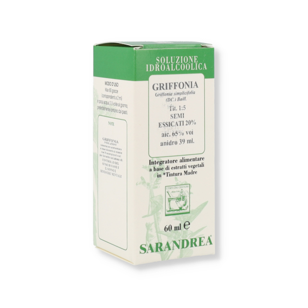 Griffonia Sarandrea Marco &C. Griffonia 60Ml Tintura Madre 60 Ml Soluzione Orale - Immagine 4