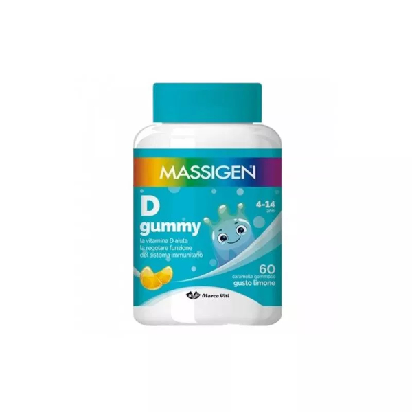 Marco Viti Farmaceutici Spa Massigen D Gummy 60Caram - Immagine 6