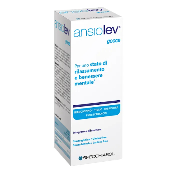 Ansiolev - Gocce Integratore Rilassamento e Benessere Mentale, 20ml - Immagine 6