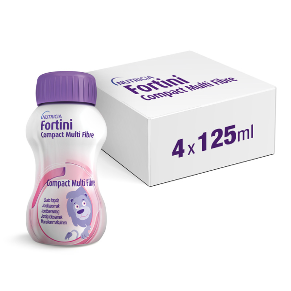 Fortini Compact Multi Fibre Fragola 4 Pezzi 125 G