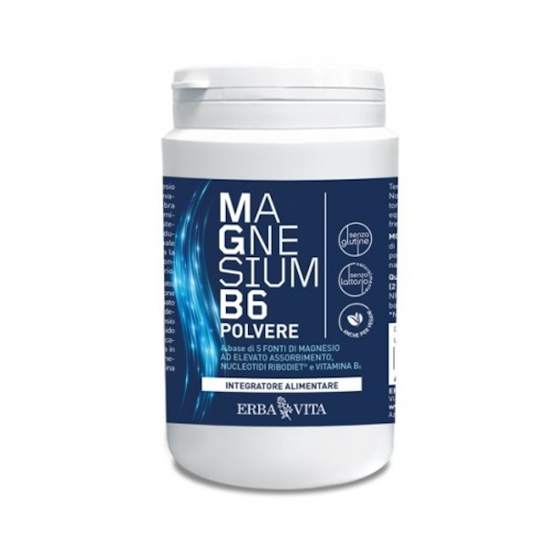 Magnesium B6 Polvere 200g Erbavita