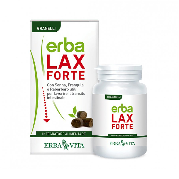 Erbalax Forte Granelli Integratore per Transito Intestinale 30 g - ERBA VITA - Immagine 3
