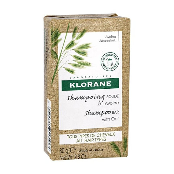 Klorane Shampoo Solido Gusto Avena Tutti I Tipi Di Capelli 80G - Immagine 11