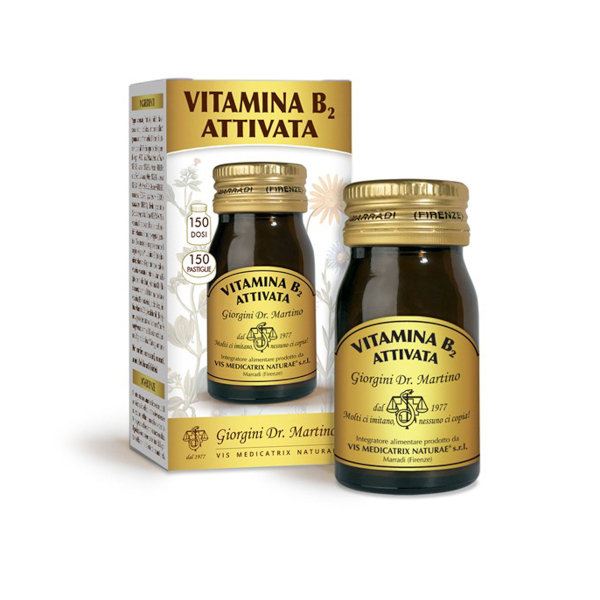 Dr. Giorgini Dr Giorgini Vitamina B2 Attivata Integratore Per Occhi 150 Pastiglie - Immagine 4