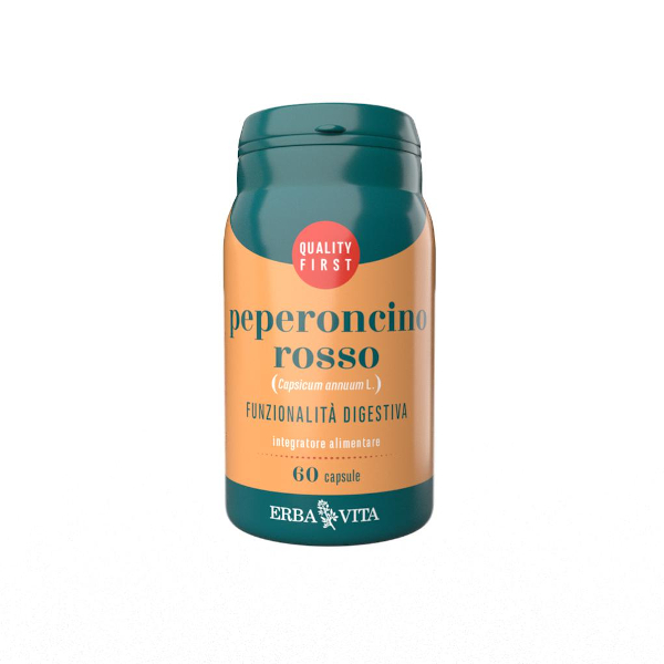 Peperoncino Rosso 60 Capsule Erba Vita
