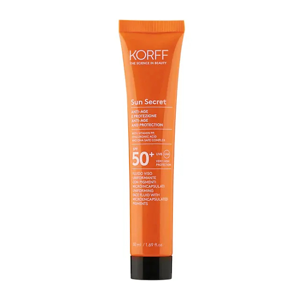 Korff | Korff Korff Fluido Viso Uniformante Con Pigmenti Microincapsulati Spf 50+ Tonalitá 02 Dark 50 Ml - Immagine 3