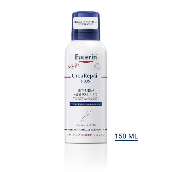 Eucerin Urearep Eucerin Urearepair Mousse Piedi 150Ml Crema Piedi 150 Ml Crema - Immagine 6