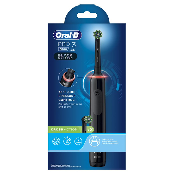 Oral-B Bianco Spazzolino Elettrico Oscillante Pro 3 3000 3 Modalita Sensore Pressione Timer - Immagine 7