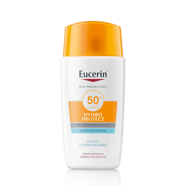 Eucerin Eucerin® Hydro Protect Ultraleichtes Face Sun Fluid Lsf 50+ 50 Ml Crema - Immagine 3