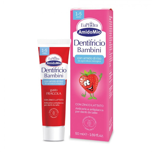 Euphidra Dentifricio Fragola 50ml - Immagine 3