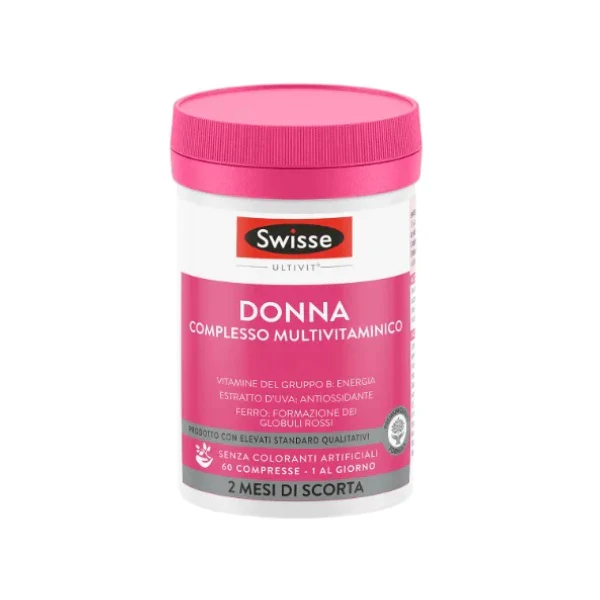 Swisse Multivitaminico Donna - Integratore alimentare a base di vitamine e minerali - 60 compresse - Immagine 6