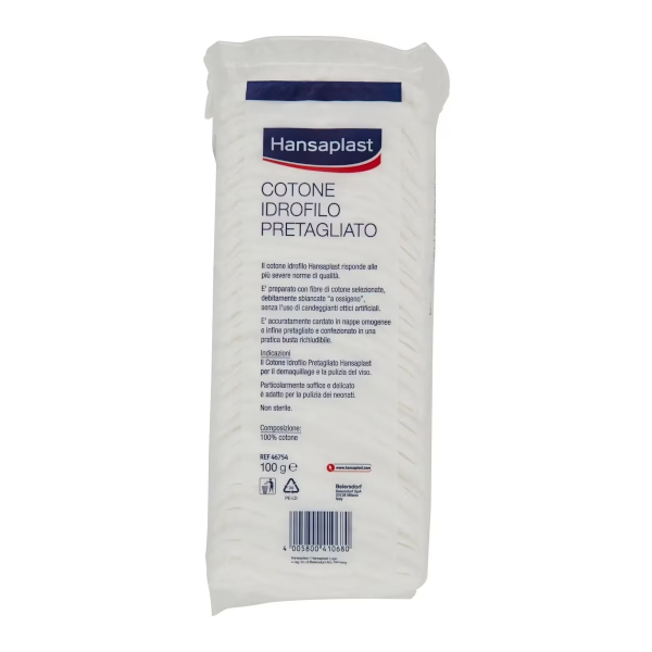 Hansaplast Cotone Pretagliato Idrofilo Per Pulizia E Rimozione Trucco 100 Gr - Immagine 8
