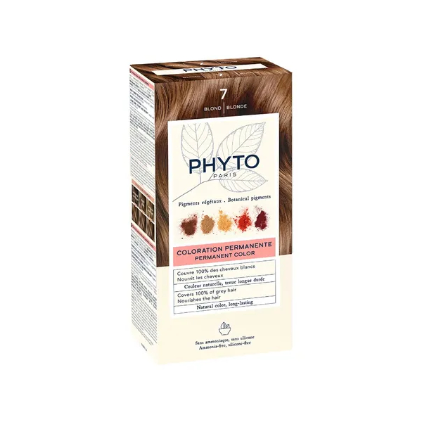Phyto Phytocolor 7 Biondo Colorazione Permanente Per Capelli