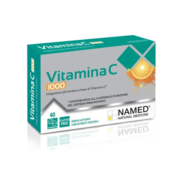 Vitamina C 1000 - Integratore Per Il Sistema Immunitario 40 Compresse - Immagine 3