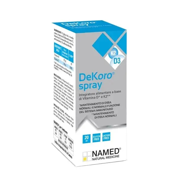 DEKORO NAMED - SPRAY ORALE A BASE DI VITAMINA D E VITAMINA K - Immagine 5
