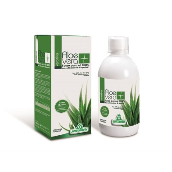 Specchiasol Aloe Vera Con Gel Fogliare Puro Da Bere - Immagine 4