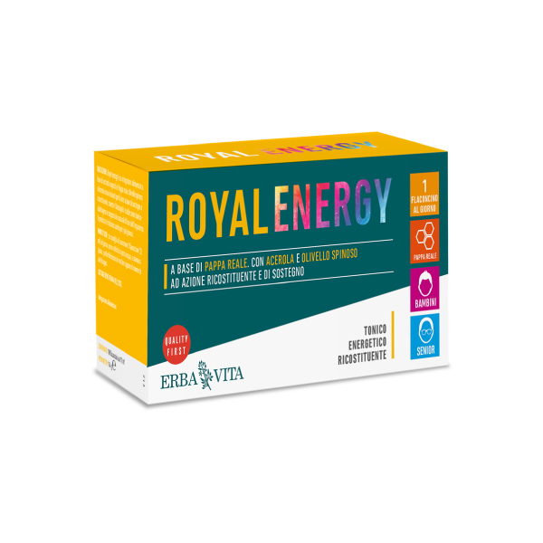 Royal Energy 10 Flaconcini 12ml Erbavita