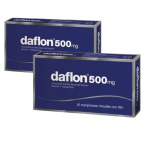 Daflon 500mg  60 compresse per il microcircolo x2