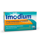  Imodium compresse orosolubili 2 mg per diarrea