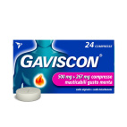  Gaviscon compresse masticabili al gusto menta 24 pezzi