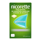 Nicorette 105 gomme masticabili 2 mg per smettere di fumare