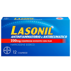 Lasonil Antidolorifico e Antinfiammatorio contro Dolore Muscolare e Articolare 12 Compresse