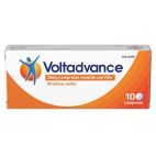 Voltadvance 25mg Diclofenac - 10 Compresse per Dolori Articolari, Cervicali e Mal di Schiena
