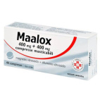 Maalox 40 compresse masticabili 400 mg+400 mg