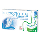 Enterogermina sospensione orale 10 flaconcini 2 miliardi/5ml