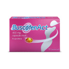 Buscofenact dolori forti da ciclo 12 capsule molli
