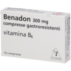Benadon 300mg 10 compresse gastroresistenti