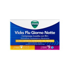 Vicks Flu Giorno Notte 12+4 Compresse