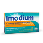 Imodium 12 compresse orosolubili da 2 mg