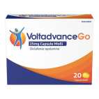 VoltadvanceGo Capsule Molli Diclofenac 20pz – Antinfiammatorio Mal di Schiena e Cervicale