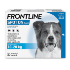Frontline Spot On Cani x4 Pipette, Antiparassitario per Cani e Cuccioli (10-20Kg)
