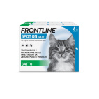 Frontline Spot On antiparassitario per gatti 4 pipette fipronil contro pulci