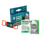Pet-id medaglietta anti-smarrimento + Frontline Combo gatti antiparassitario 3 pipette