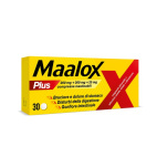 Maalox plus bruciore e gonfiore 30 compresse