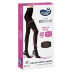 Sauber collant 40 den taglia 2 brandy 