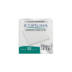 Icopiuma garza adesiva sterile in TNT 10x10 cm 100 pezzi