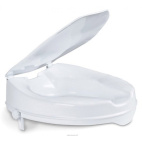 Alza WC fissaggio laterale 6cm con coperchio