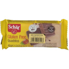 Schar Quadritos Wafer Con Cacao Ricoperti Di Cioccolato Fondente 40 G