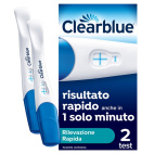Clearblue Test di Gravidanza Rilevazione Rapida – 2 Test